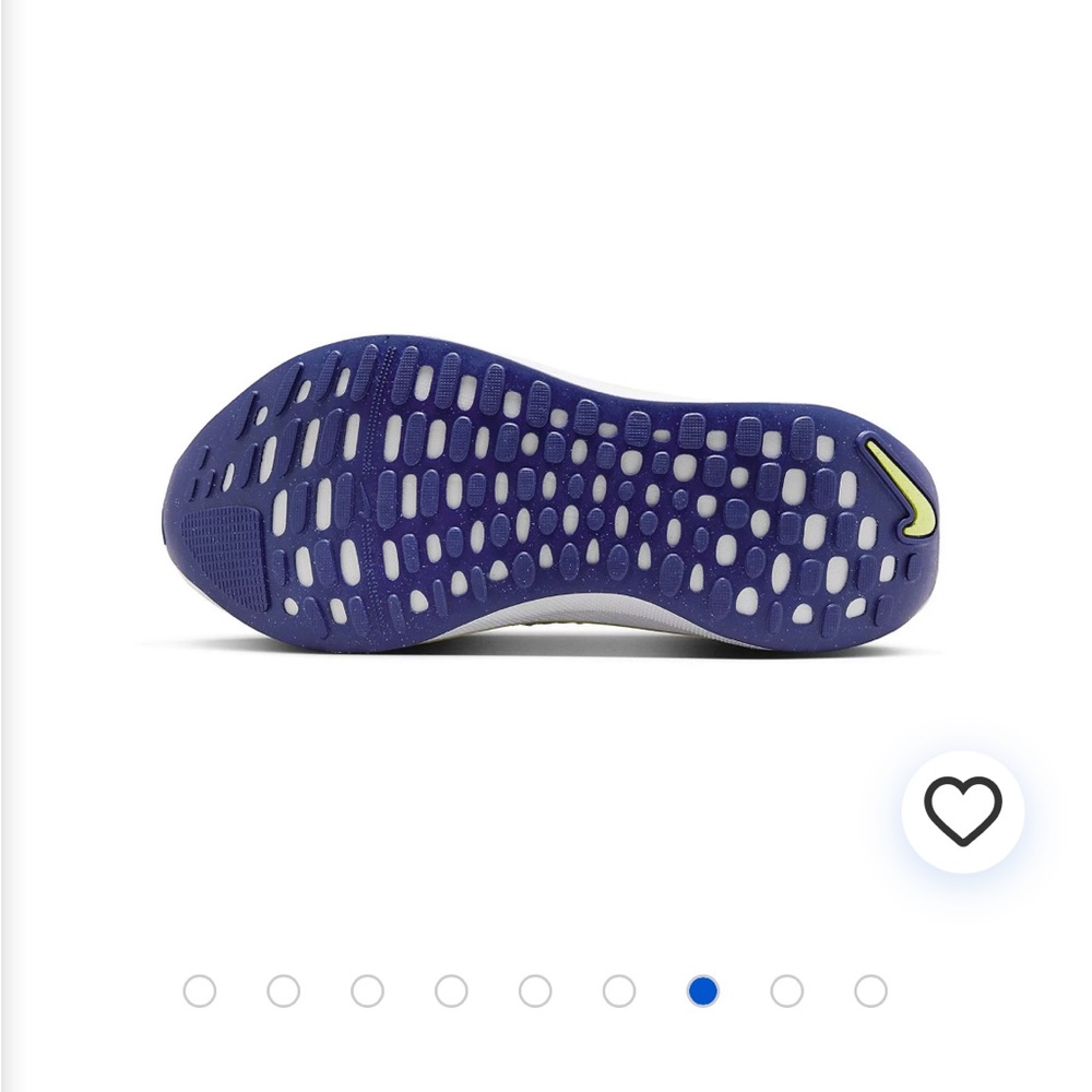 Nike ReactX Infinity Run 4s in Photon Dust/Deep Royal Blue - Picture 5 of 10